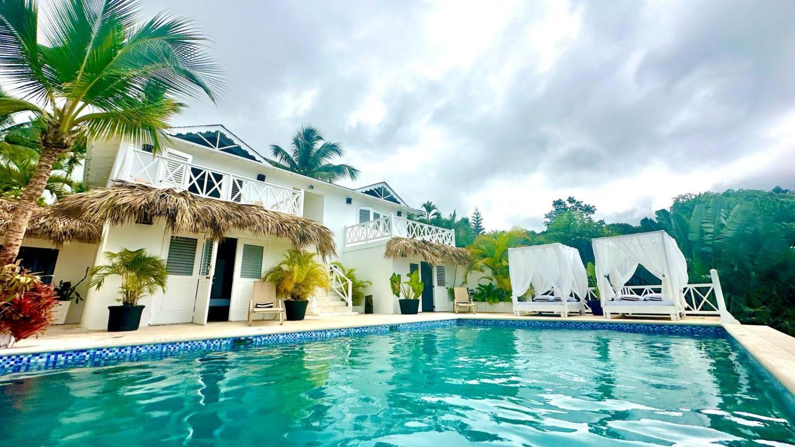 Villa Blanca Chambre D'Hotes Vue Sur Mer Las Terrenas Eksteriør billede