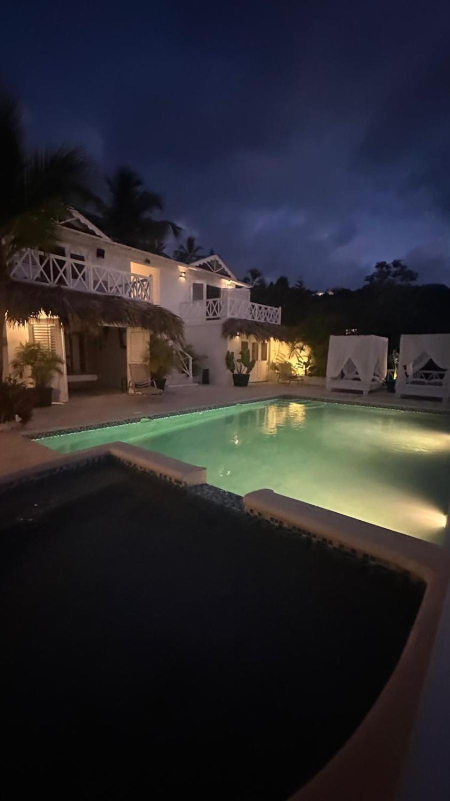 Villa Blanca Chambre D'Hotes Vue Sur Mer Las Terrenas Eksteriør billede