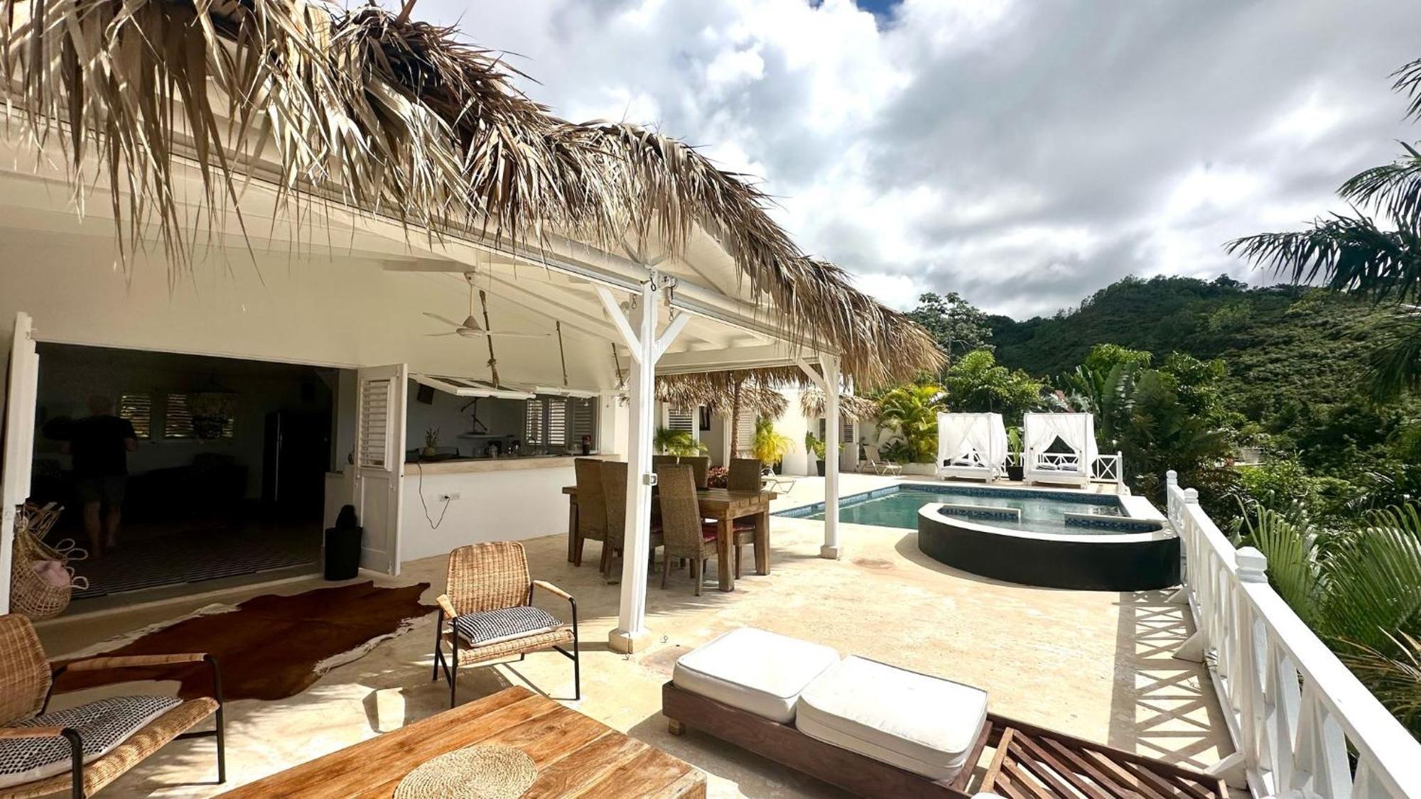 Villa Blanca Chambre D'Hotes Vue Sur Mer Las Terrenas Eksteriør billede