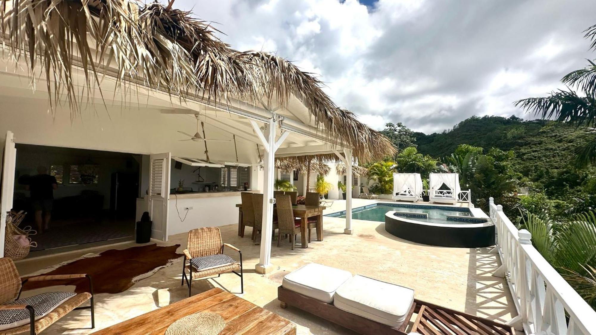 Villa Blanca Chambre D'Hotes Vue Sur Mer Las Terrenas Eksteriør billede